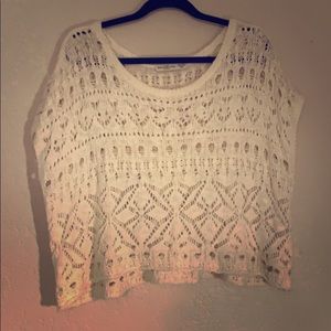 Off white pattern cute top